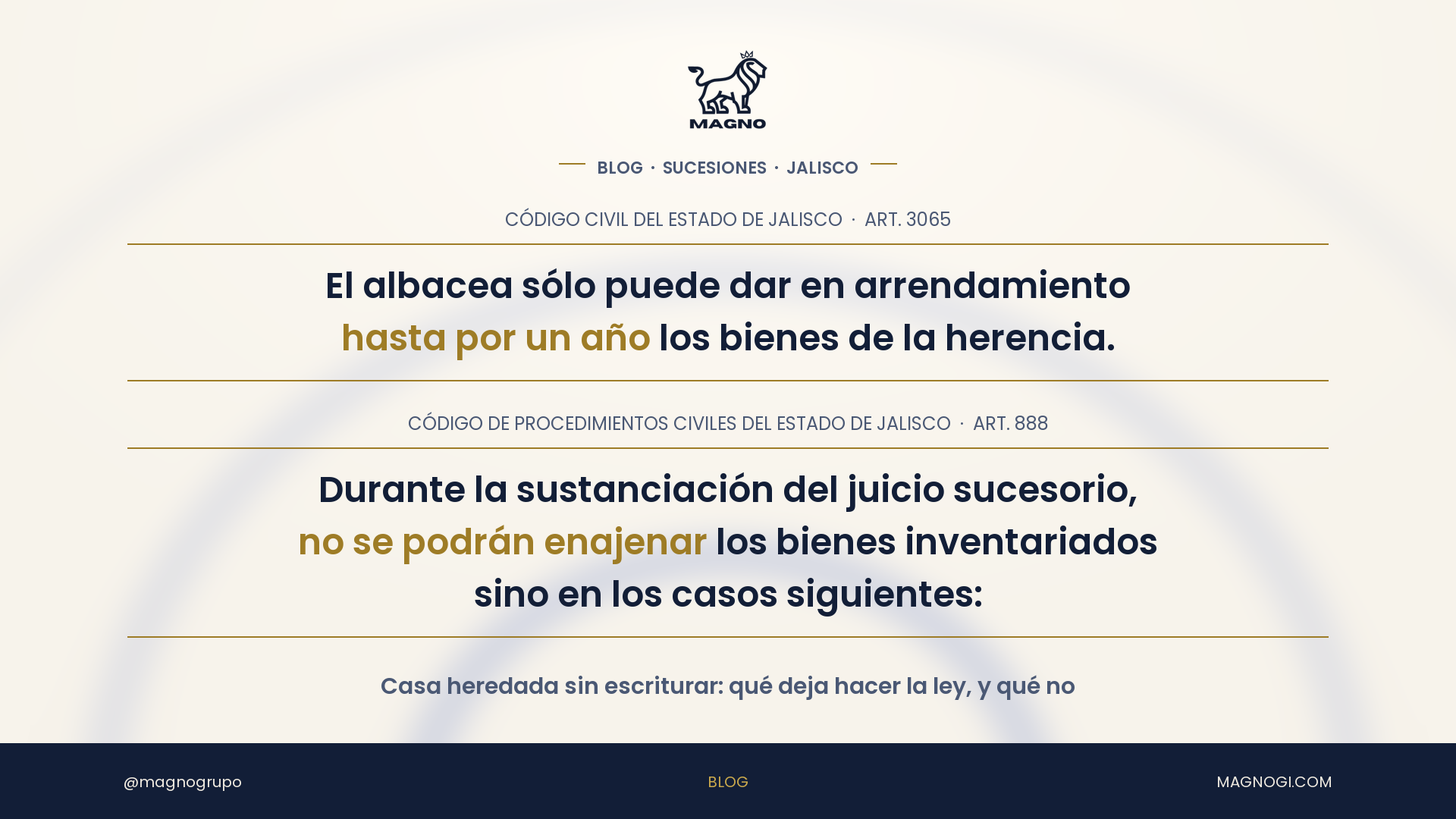 Casa heredada sin escriturar: la ley de Jalisco deja rentarla hasta un año, y casi nunca venderla