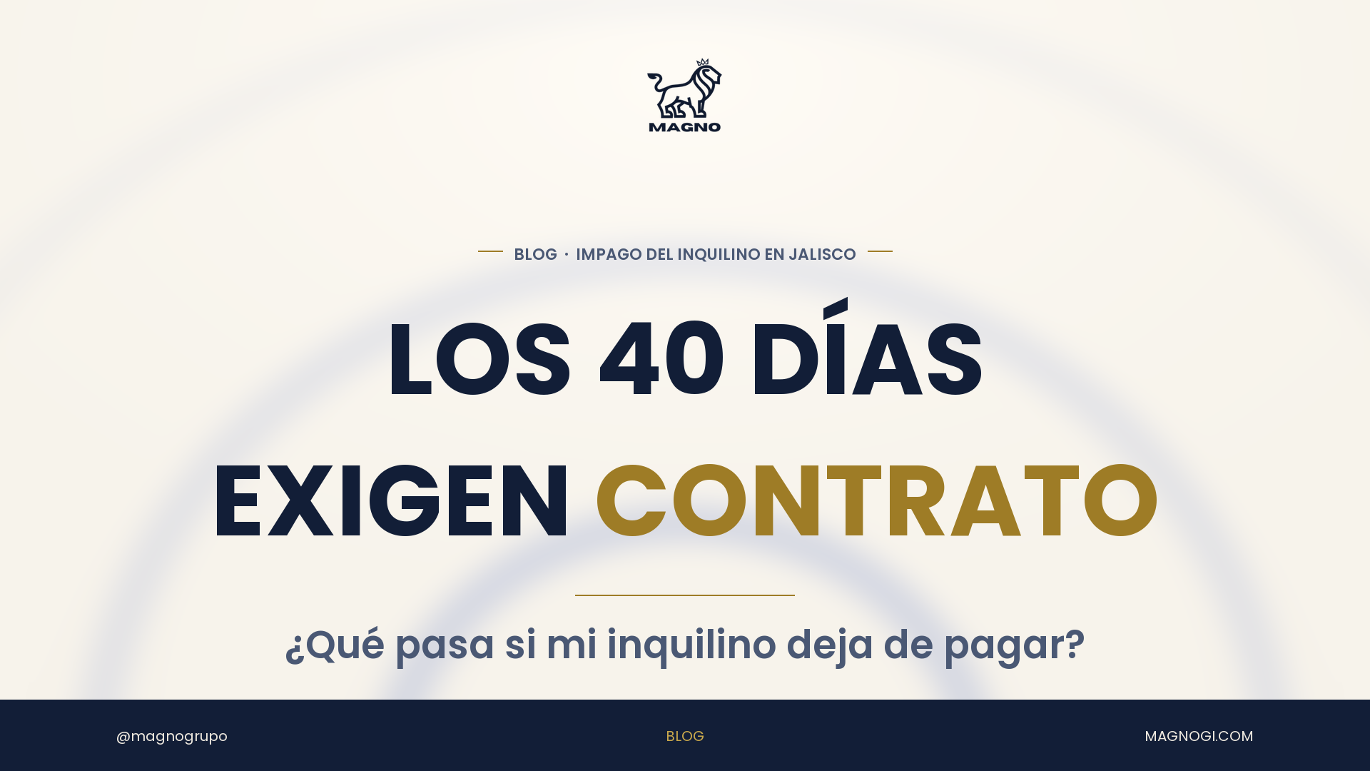 ¿Qué pasa si mi inquilino deja de pagar? La ruta que sí existe en Jalisco, y lo que cuesta activarla