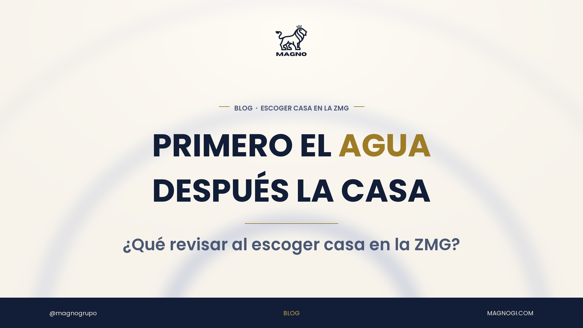 ¿Qué revisar al escoger casa en la ZMG? El recibo del agua no prueba que haya red