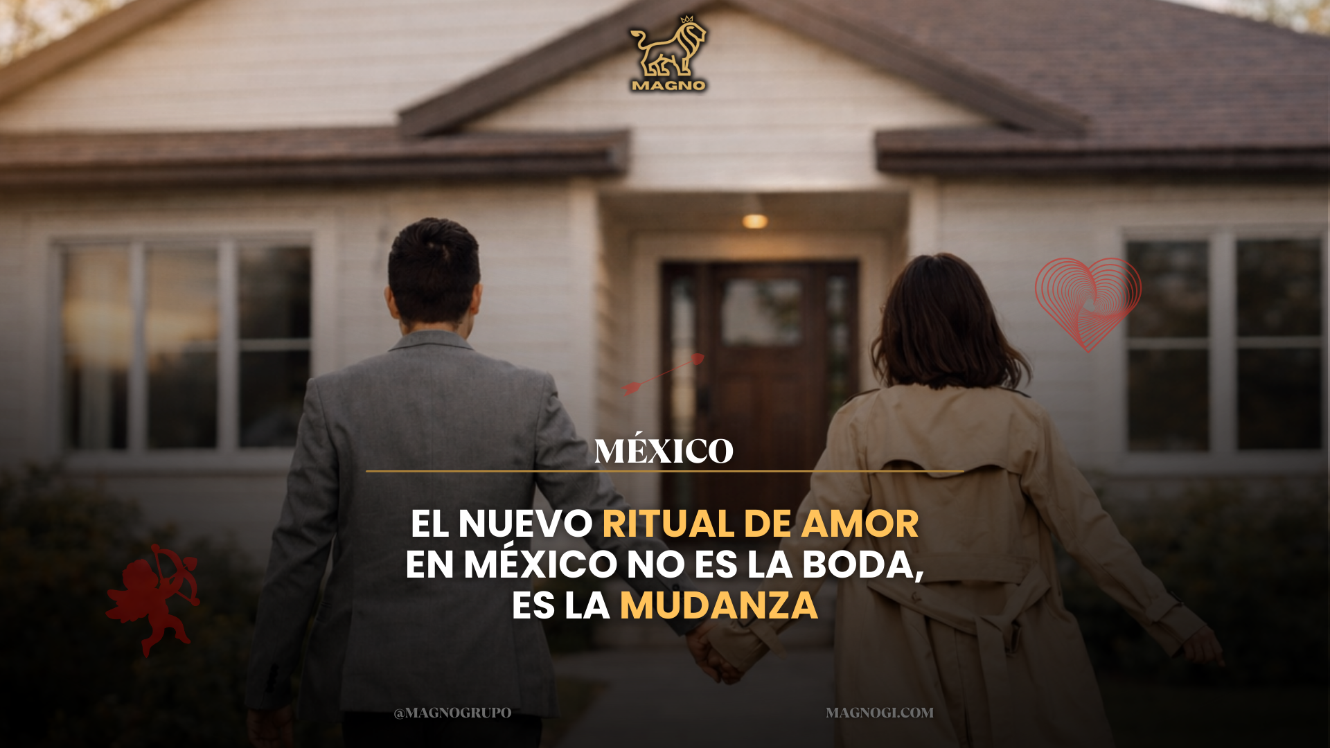 El nuevo ritual de amor en México no es la boda, es la mudanza