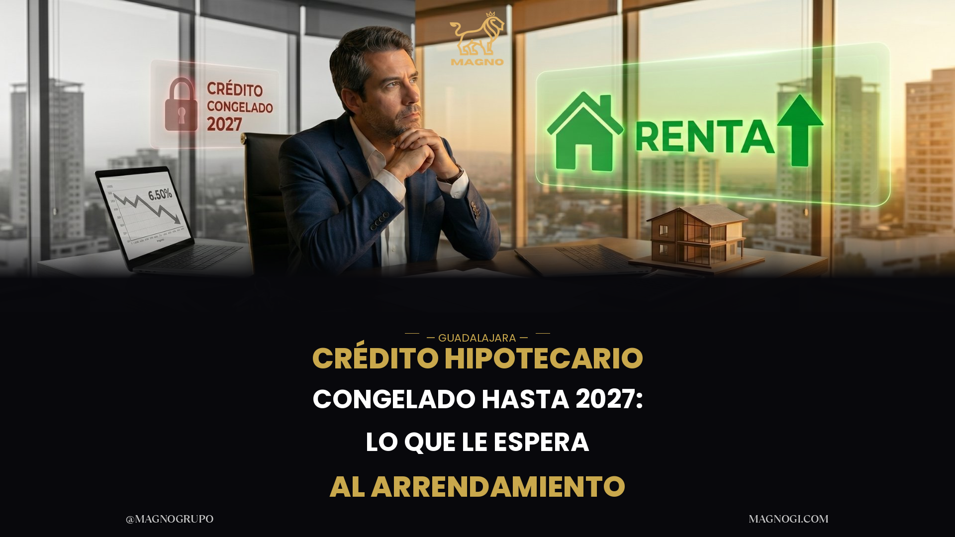 Crédito Hipotecario  CONGELAdo Hasta 2027 lo que le espera AL ARRENDAMIENTO